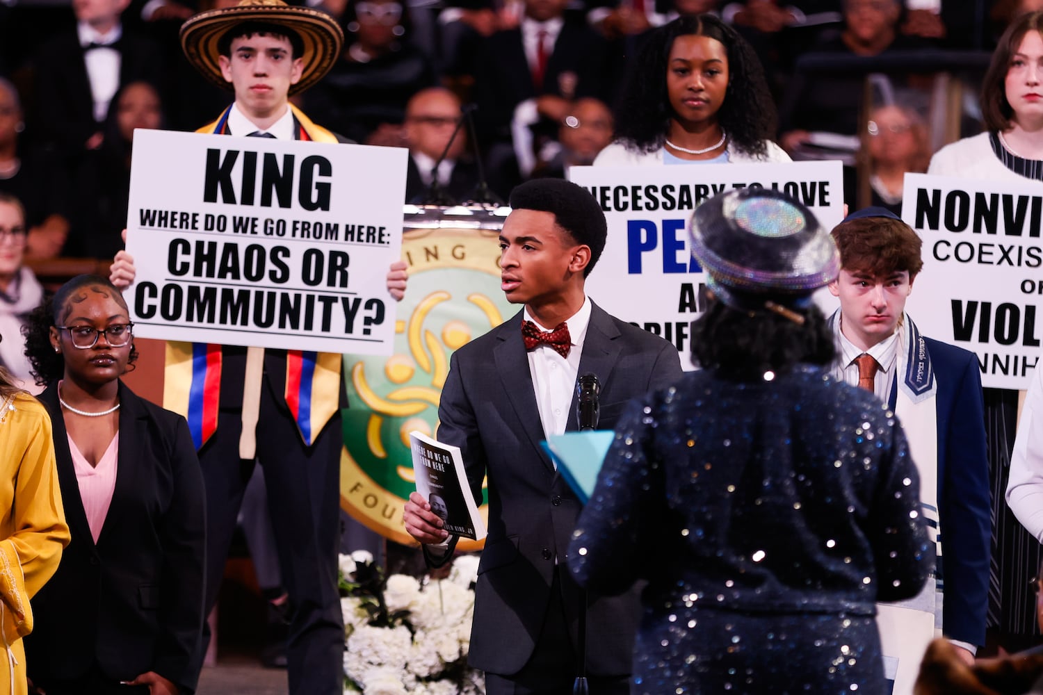 MLK service at Ebenezer