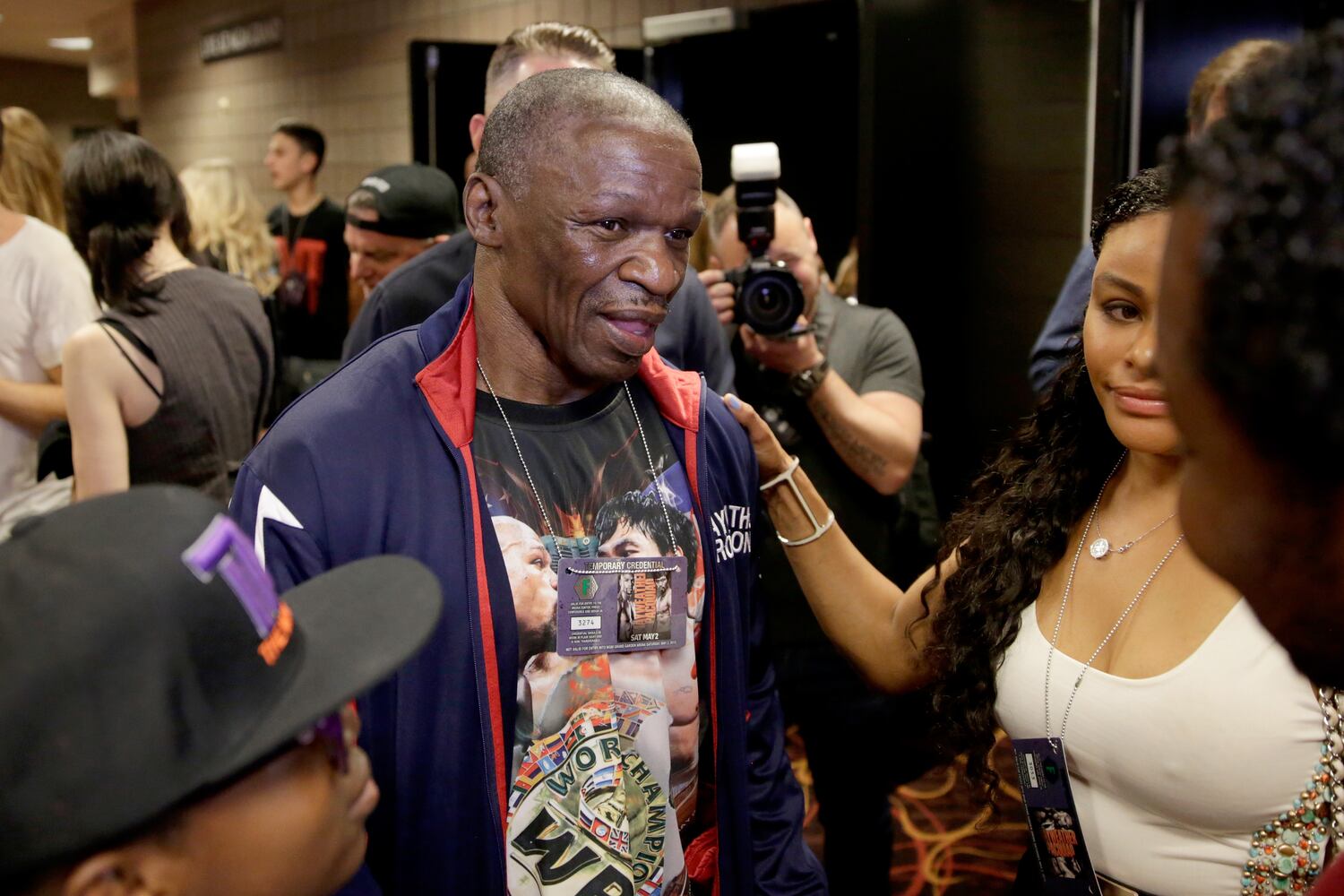 Mayweather Pacquiao weigh-in