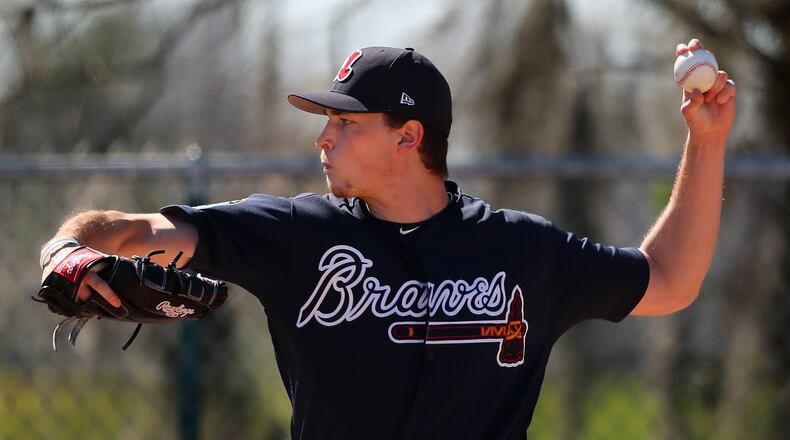 Braves prospect Max Fried will make his first major league start Sunday against the Cubs at Wrigley Field. (Curtis Compton/ccompton@ajc.com)
