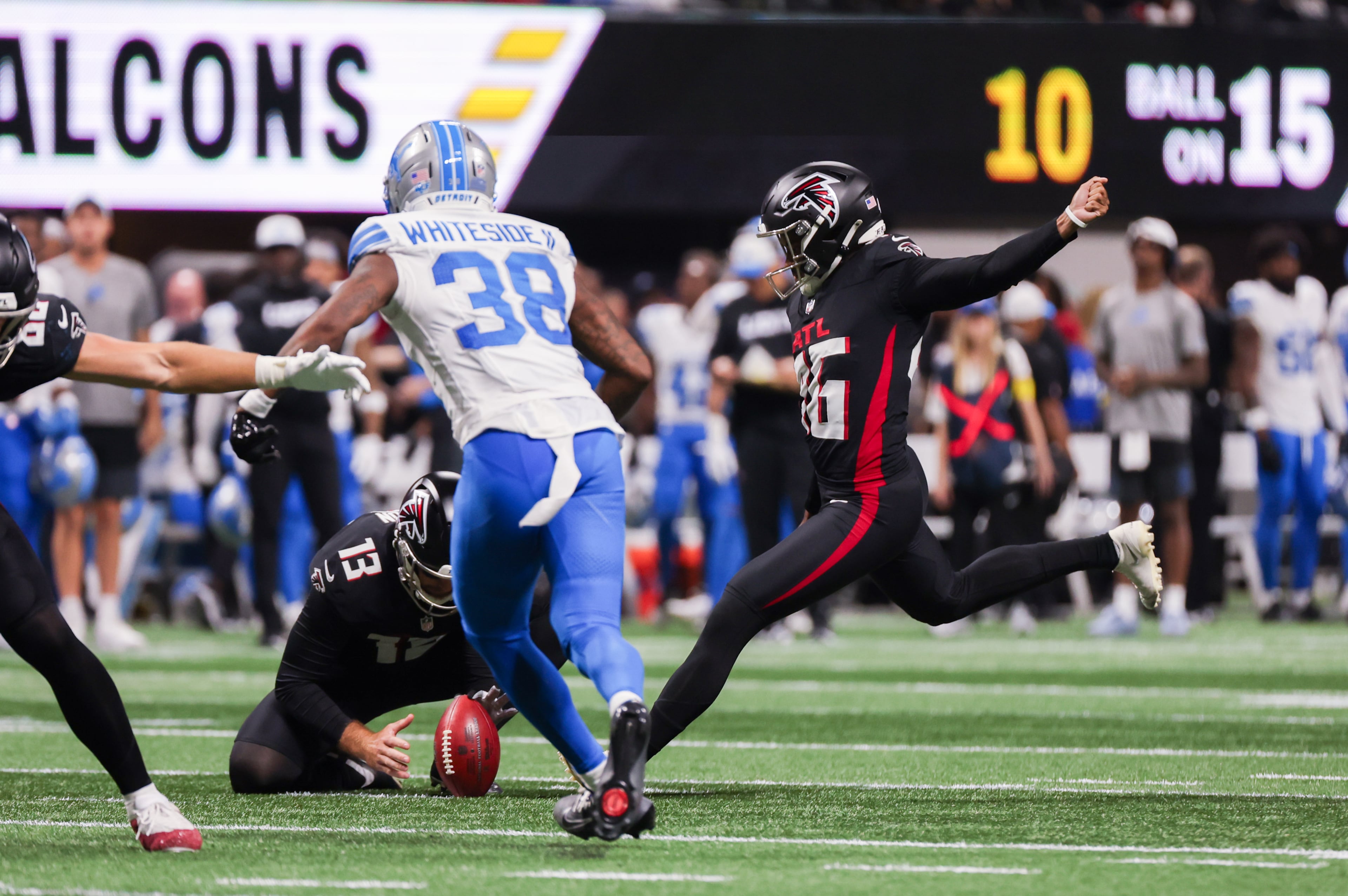 Photos from Falcons exhibition game vs. Lions 08/08/25