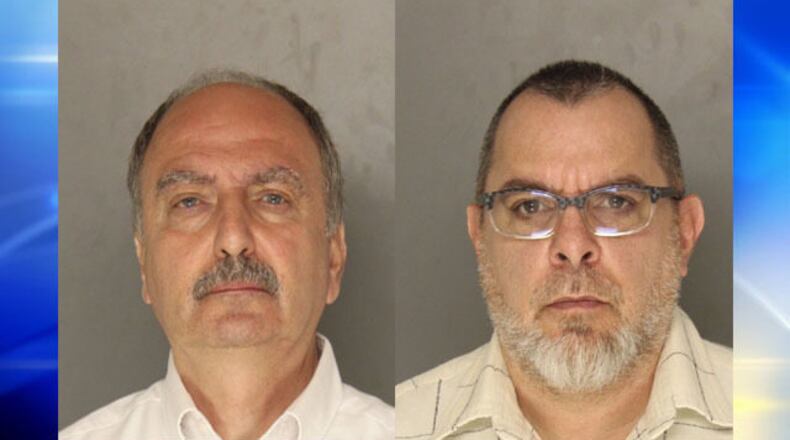 Gregory Priore and John Schulman are charged with stealing rare items from the Carnegie Library of Pittsburgh resulting in a loss of more than $8 million. (Photo: Allegheny County Jail)