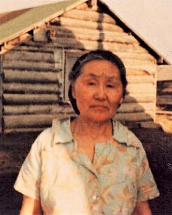 This circa 1975 photo provided by her family shows Olga Michael, an Alaskan Yup’ik woman who became St. Olga of Kwethluk, Matushka of All Alaska, the first female North American saint in the Orthodox Church in America. (Martha Nicolai via AP)