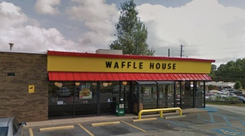 This Waffle House has been proposed for annexation into McDonough. Photo/Google Earth.