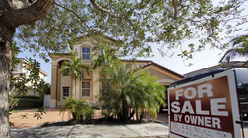 The Standard & Poor’s CoreLogic Case-Shiller national home price index increased 5.8 percent year-over-year in February, the most in 32 months. (AP Photo/Alan Diaz, File)