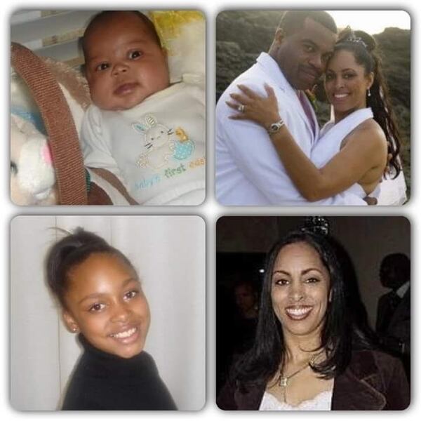 Kathy Smith's daughter, son-in-law and two grandchildren were killed in an Easter Sunday hit-and-run 16 years ago. Those killed were Robert and Delisia Carter, plus their 2-month-old son, Ethan Carter, and Delisia Carter’s 9-year-old daughter, Kayla Lemons. (Handout photos)

Six-year-old Morgan Johnson, not pictured, was riding in another car with her mother when she was killed.