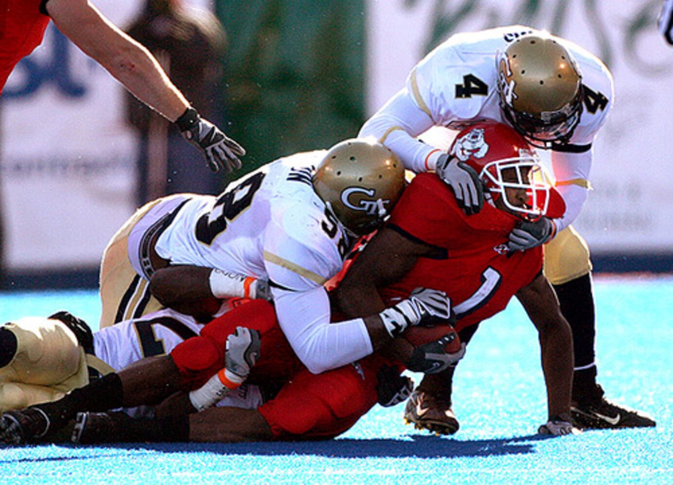 Tech plays in Humanitarian Bowl