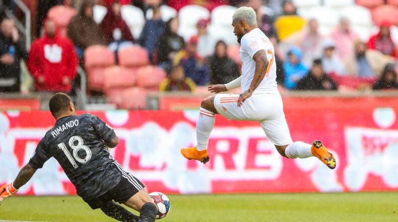 Atlanta United played Real Salt Lake in an MLS game on Friday at Rio Tinto Stadium in Sandy, Utah. (Atlanta United)