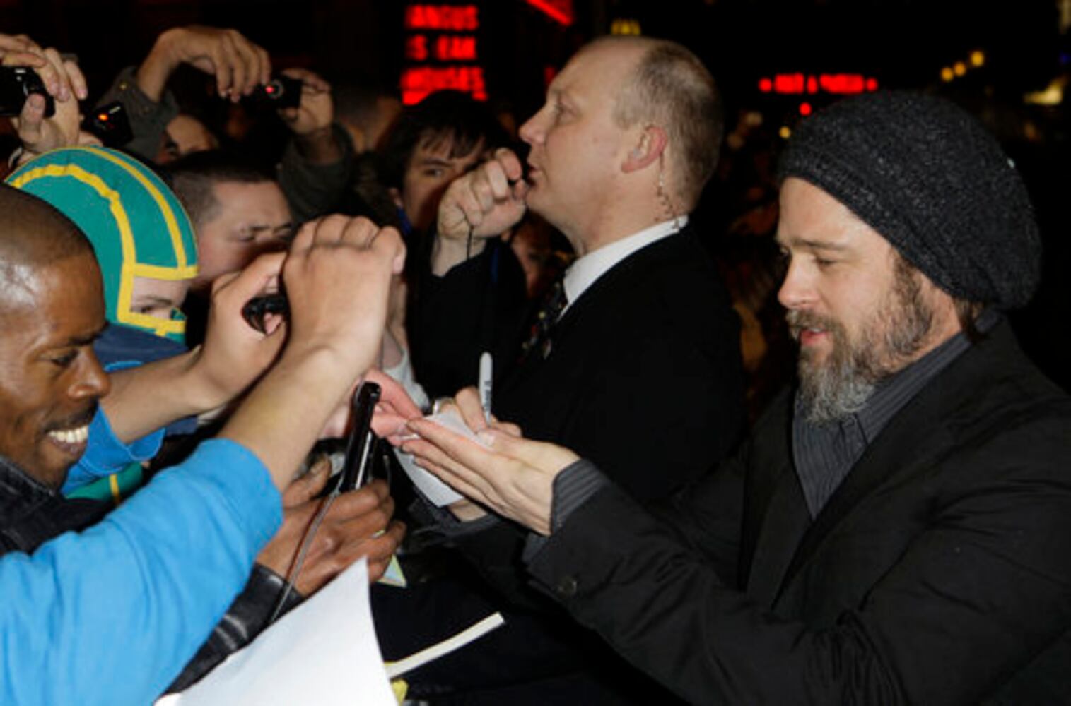 The premiere of 'Kick Ass'
