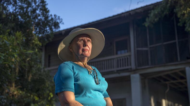 Atlanta resident Deby Glidden has owned property on Little Cumberland Island, a private island off the Georgia coast, for about 40 years. She opposes the establishment of a spaceport in Camden County that would launch rockets over the island, as well as the Cumberland Island National Seashore. ALYSSA POINTER/ATLANTA JOURNAL-CONSTITUTION