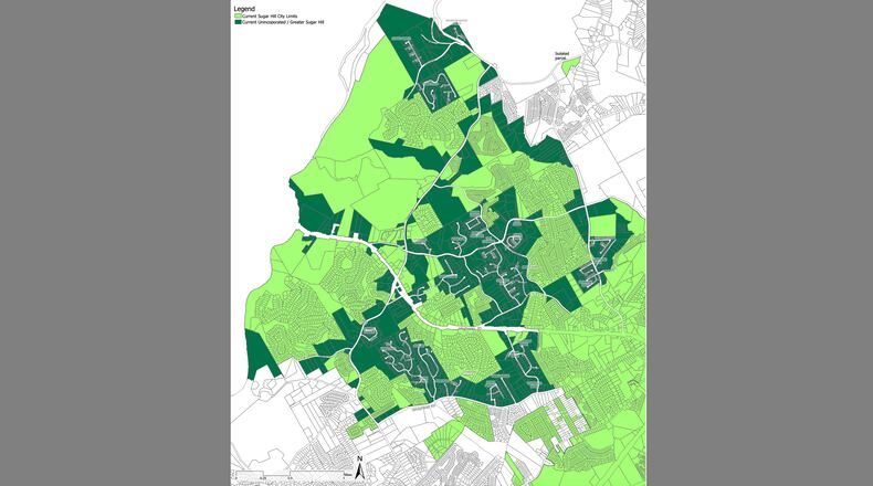 Sugar Hill recently voted to extend the annexation and zoning fees moratorium for another 12 months for any habitable dwelling on five acres or less. (Courtesy City of sugar Hill)