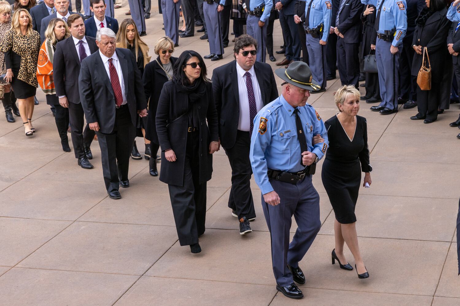 RALSTON LYING IN STATE