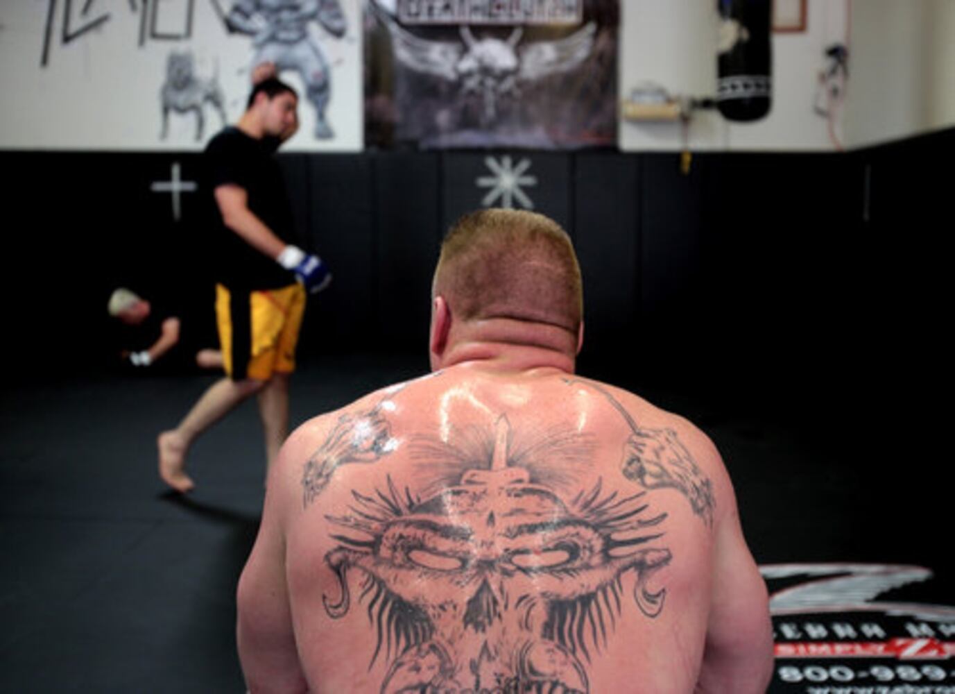 Kicks, punches and bad behavior at UFC 100