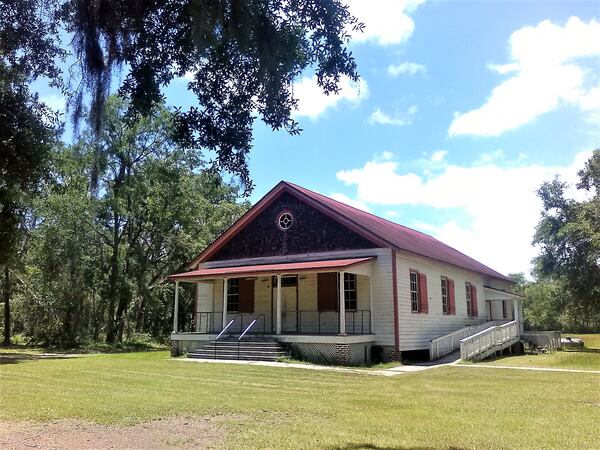 Darrah Hall is one of the many historic structures on the grounds of the Penn Center near Beaufort, South Carolina.
Courtesy of Blake Guthrie