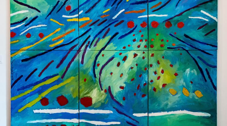 Mildred Thompson's "Untitled" (1994).
Courtesy of Hammonds House Museum