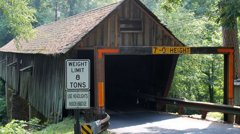 The Concord Road Covered Bridge near Smyrna will be closed for four months as crews repair the historic structure.