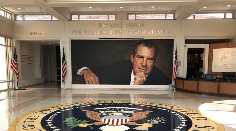 In 1968, 67.86% of more than 120 million voting-aged people were registered
to vote. Voter turnout was 73,211,875 as Richard Nixon won the nation's highest office.