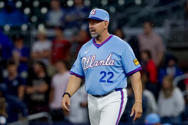 Braves skipper Walt Weiss returns to his old managerial stomping grounds this weekend. (Erik S. Lesser/AP)
