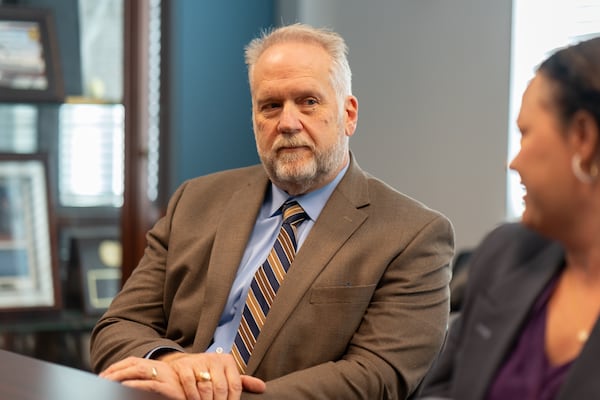 Griffin Judicial Circuit Chief Assistant District Attorney David Studdard will take over when Marie Broder retires at the end of the year. (Ben Hendren for the AJC)
