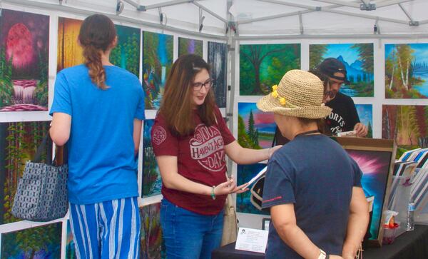 Sandy Springs' Artsapalooza will feature an artist market and an Easter egg hunt.
