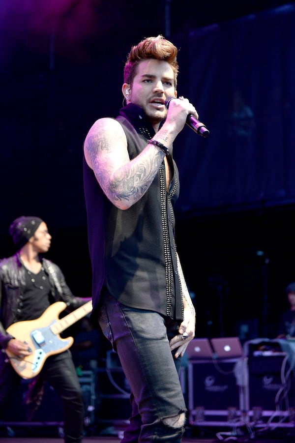 WANTAGH, NY - MAY 31: Adam Lambert performs at 103.5 KTU's KTUphoria 2015 at Nikon at Jones Beach Theater on May 31, 2015 in Wantagh, New York. (Photo by Dimitrios Kambouris/Getty Images for iHeartMedia)