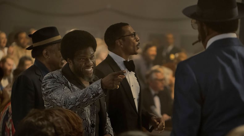Kevin Hart stars as Gordon “Chicken Man” Williams in Peacock’s “Fight Night: The Million Dollar Heist." (Eli Joshua Adé/Peacock/TNS)