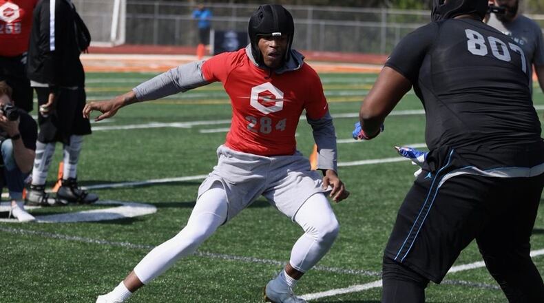 Riverwood High defensive lineman Kyle Kennard, who committed to Georgia Tech on Wednesday, June 12, 2019. (247 Sports)