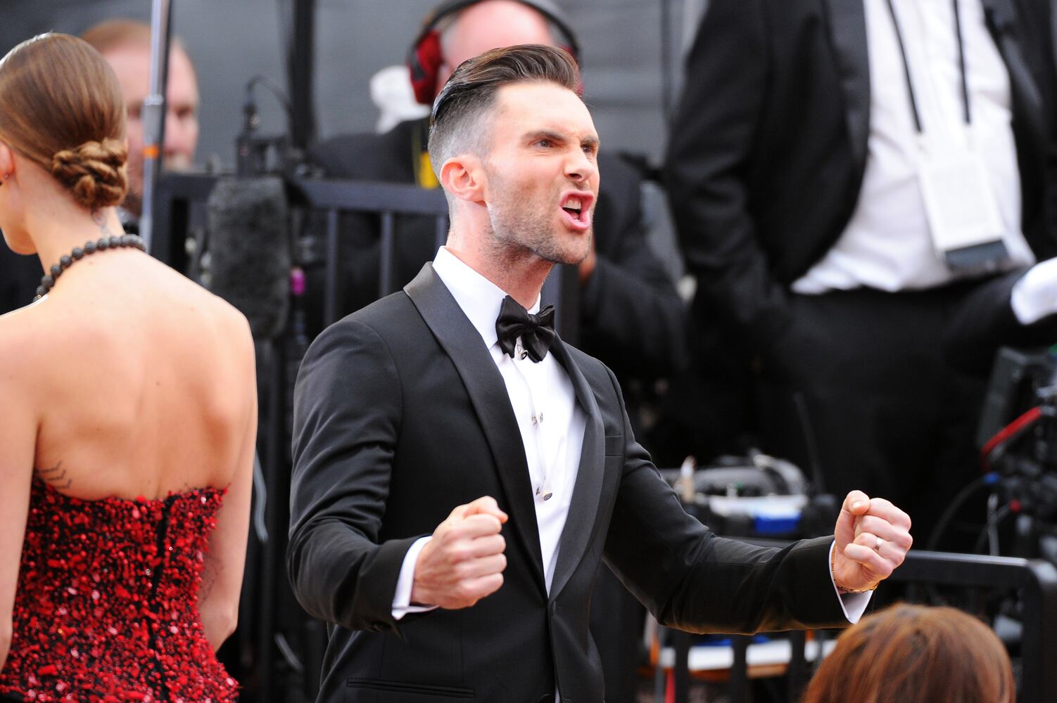 Celebrities who have been pie-ed, glitterbombed and flourbombed