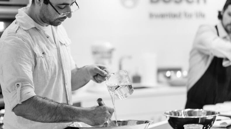 Chef JonathanKallini of Bacchanalia offers a class on baking. (Photo credit: J. Ashley Photography)