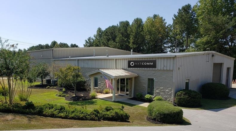 NXT Communications Corp. will produce satellite broadband antennas in a newly opened, 10,000-square-foot plant near Cherokee County Regional Airport. NXTCOMM