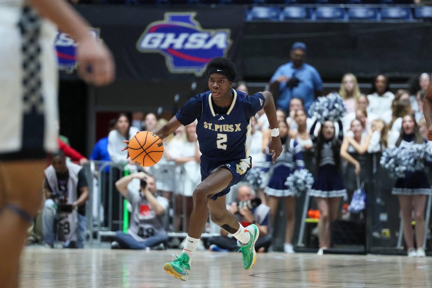 4A Boys State Championship game between St. Pius X and Pace Academy