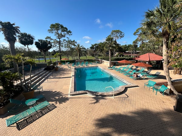 Not in the mood for golf or tennis? You can lounge by the pool at Mission Resort + Club (Photo courtesy of Karon Warren)