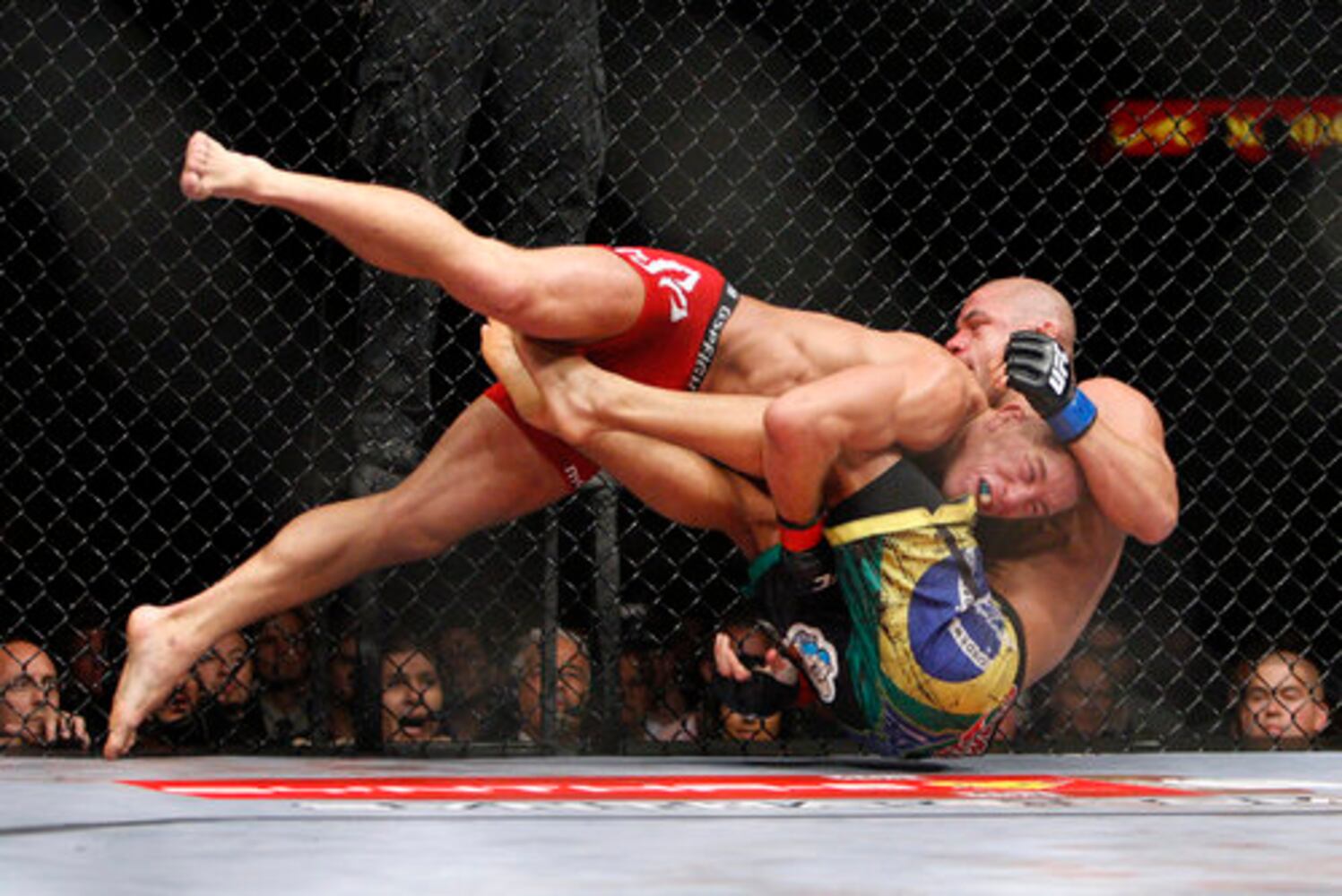 Kicks, punches and bad behavior at UFC 100