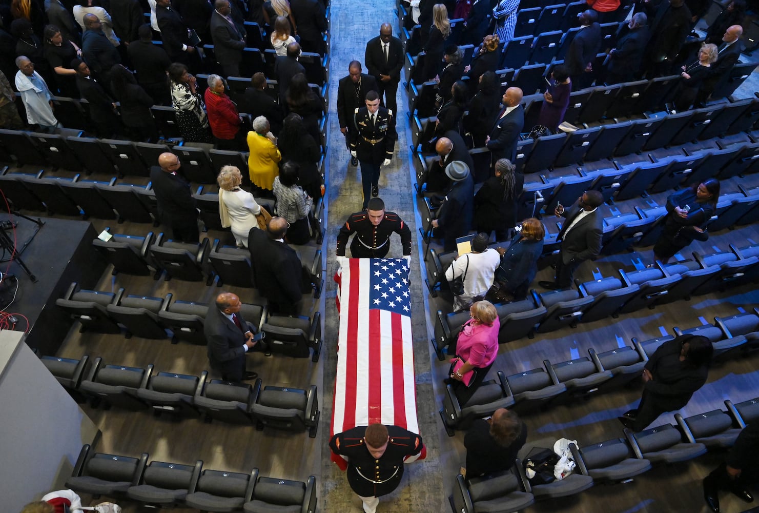 David Scott funeral