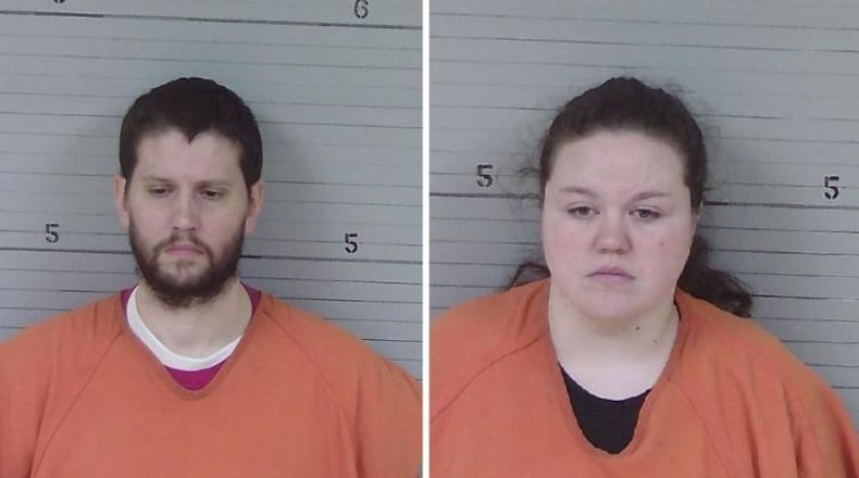 Charles Brandon Powell (left) and Carrie Marie Minton