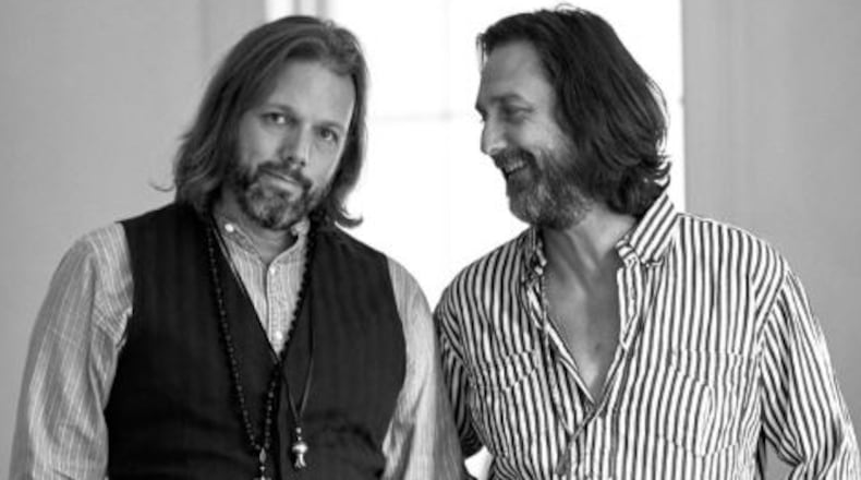 Rich (left) and Chris Robinson of The Black Crowes will play a series of acoustic shows dubbed Brothers of a Feather.