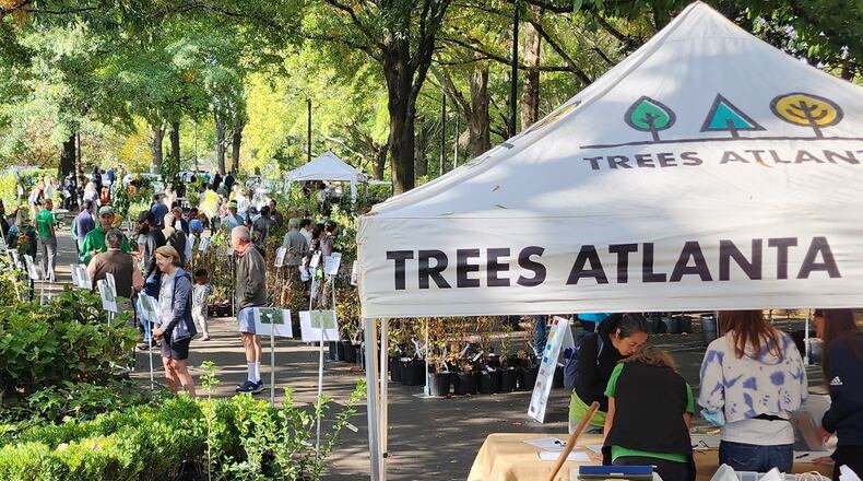 Rain or shine, the 24th annual Tree Sale by Trees Atlanta will be held from 8 a.m. to 1 p.m. Oct. 7 - rain or shine - at the Carter Center, 453 John Lewis Freedom Pkwy. NE, Atlanta. (Courtesy of Trees Atlanta)