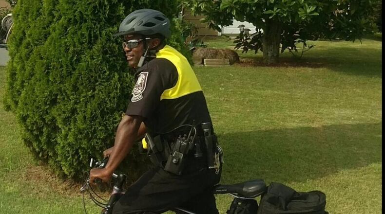 Officer Darrell Price was diagnosed with stage II lymphoma in April 2016. He has been with the DeKalb County Police Department for over ten years