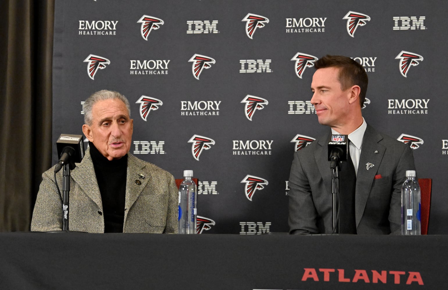 New Falcons president of football Matt Ryan