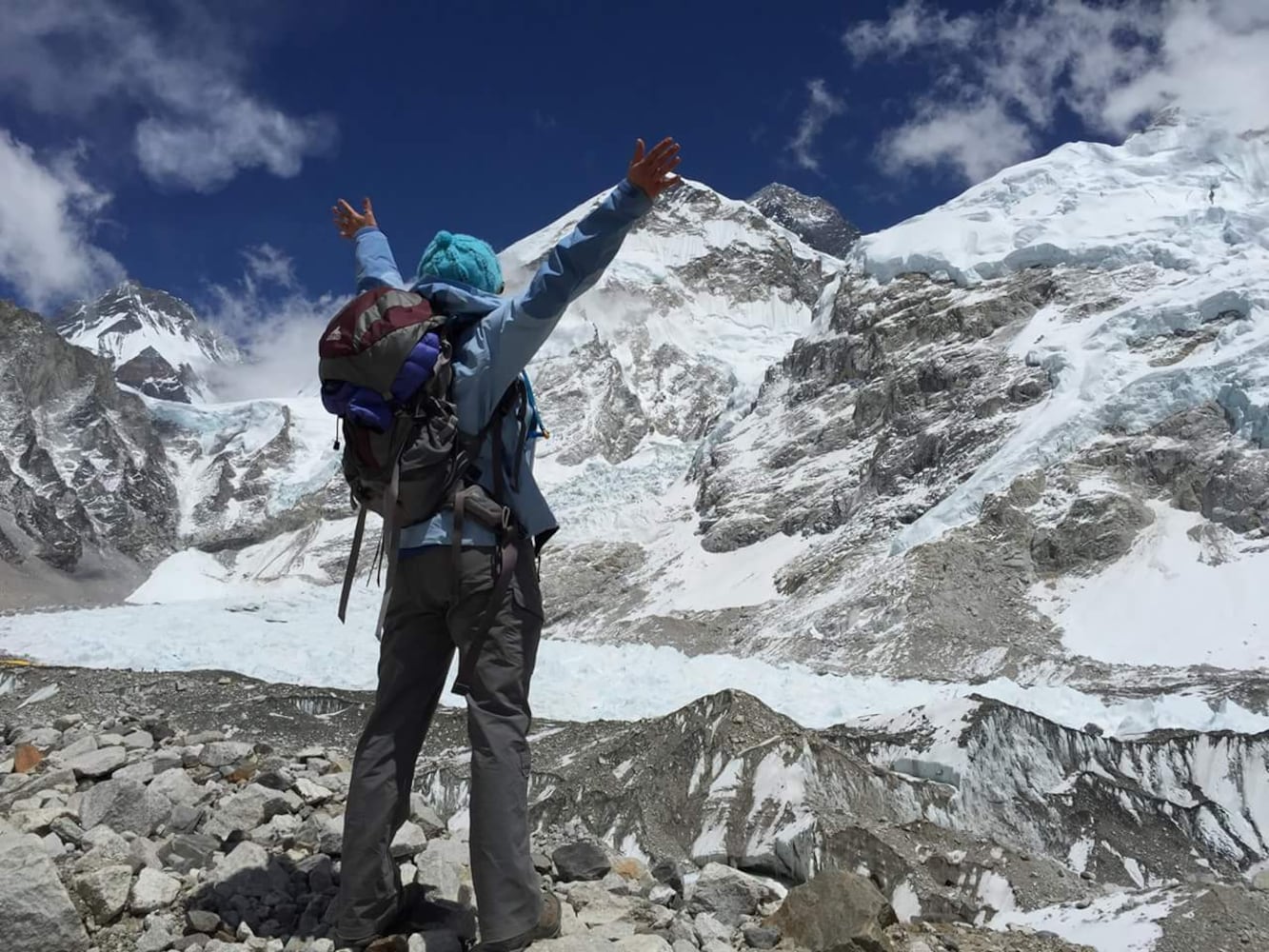 IMAGES: Charlotte woman on Mt. Everest during massive earthquake