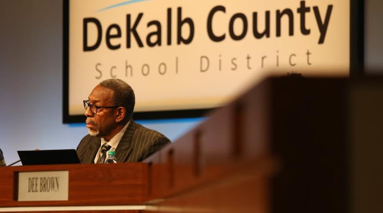 The DeKalb County School District will soon begin interviewing candidates to replace former Superintendent Steve Green, who left the district in November. (AJC FILE PHOTO)