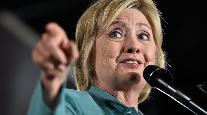 Hillary Clinton. (Photo by David Becker/Getty Images)