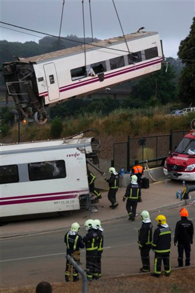 Spain Train Derailment