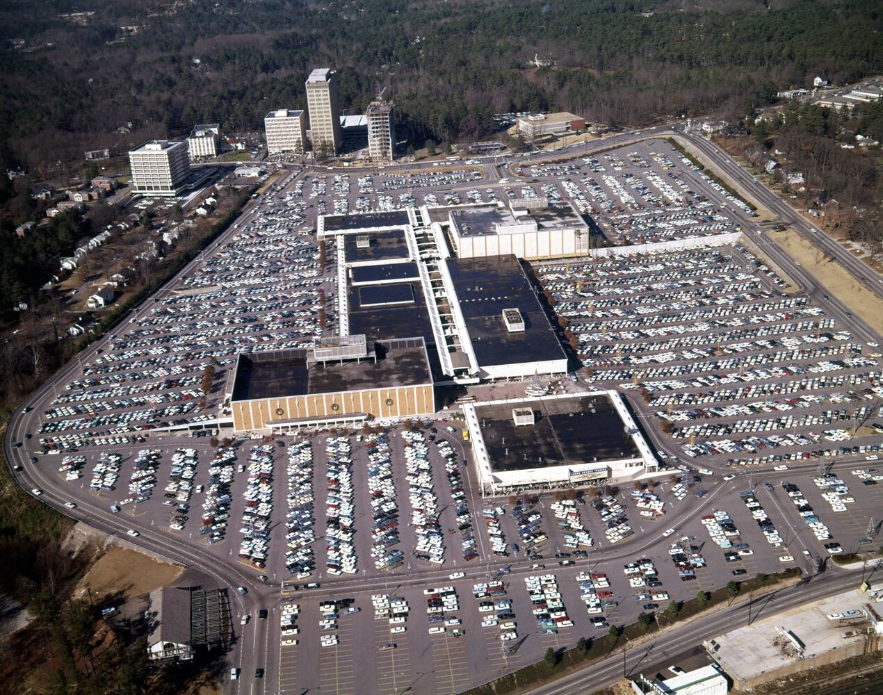 Atlanta from the air, 1965