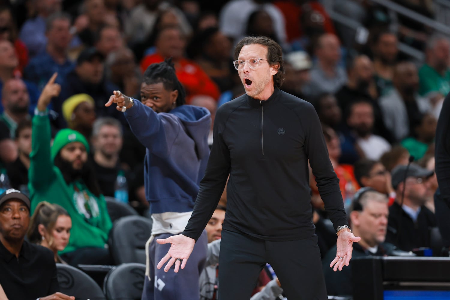 Atlanta Hawks host the Boston Celtics