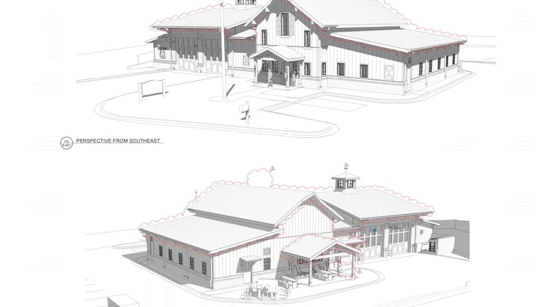 Milton recently approved a $4,292,000 construction contract for the construction of Milton Fire Station 42 at 15240 Thompson Rd. (Courtesy City of Milton)