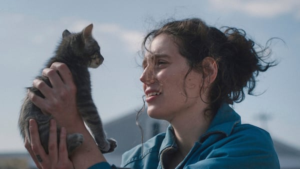 This image released by A24 shows Eva Victor in a scene from "Sorry, Baby." (Mia Cioffy Henry/A24 via AP)