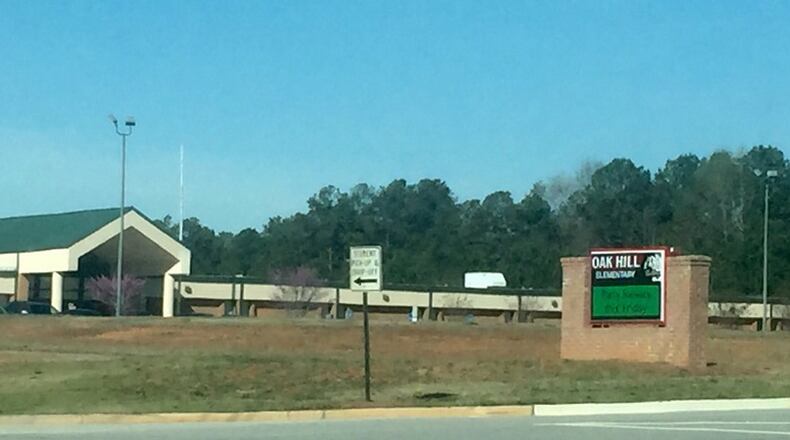 A threat was made against Oak Hill Elementary School in Newton County. (Credit: Channel 2 Action News)
