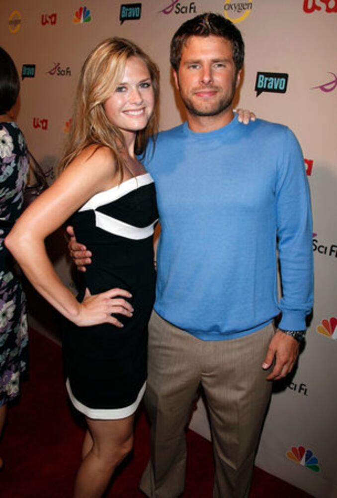 NBC stars party with the press