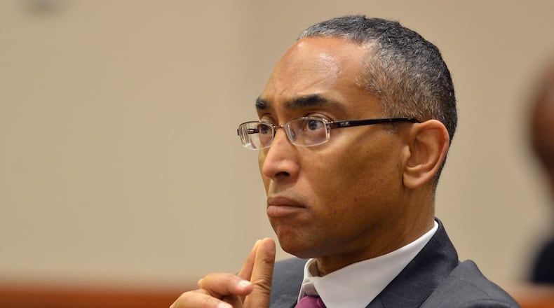 Dekalb County CEO Burrell Ellis was reinstated to his elected position Monday. KENT D. JOHNSON / KDJOHNSON@AJC.COM