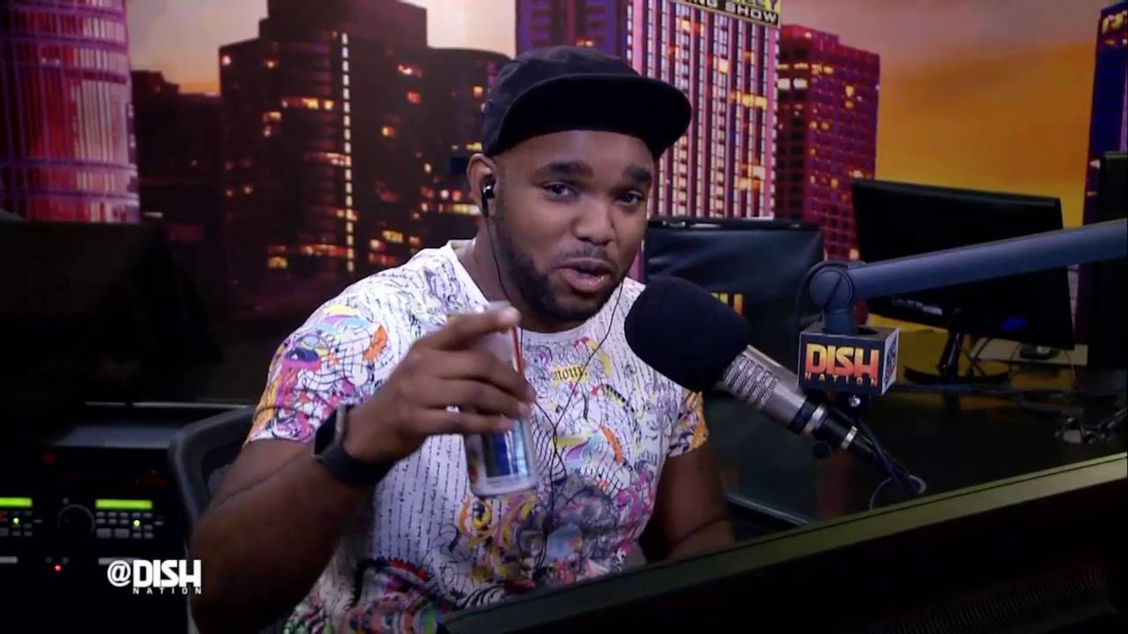 Headkrack has been a host with "Dish Nation" since 2012. (Screenshot from Dish Nation)